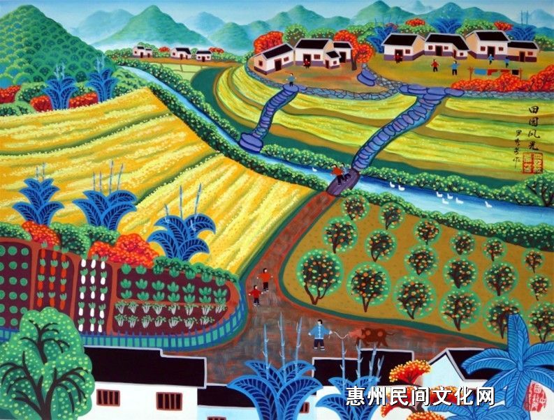 【农民画】田园风光